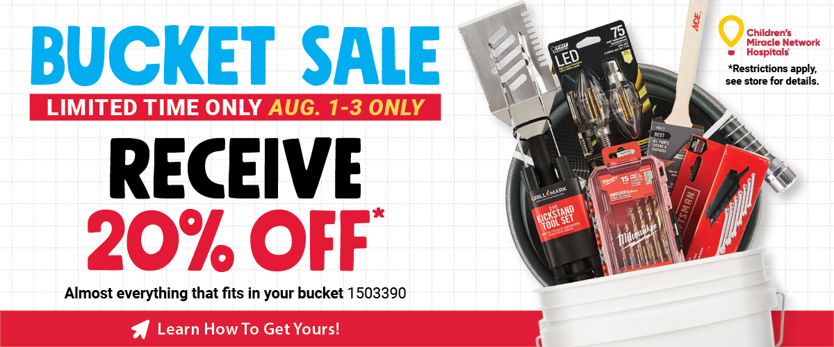 Bucket Sale