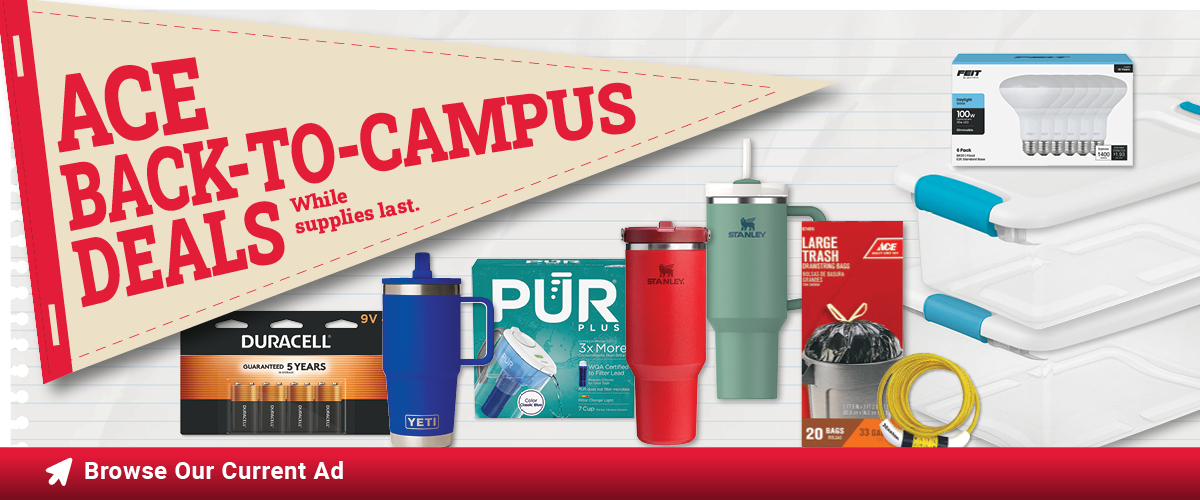 August Back to Campus Sale
