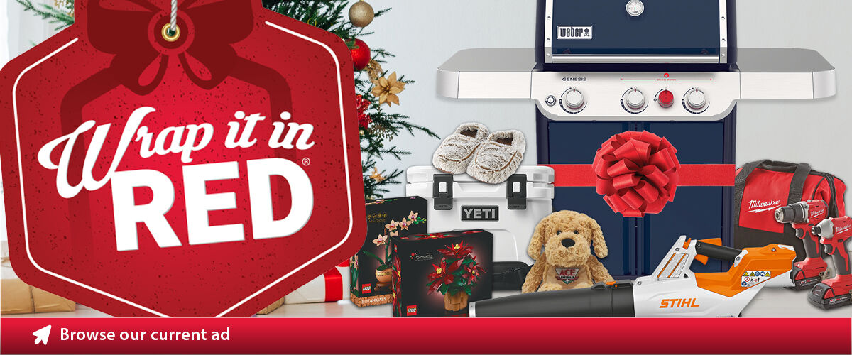 December Wrap it in Red