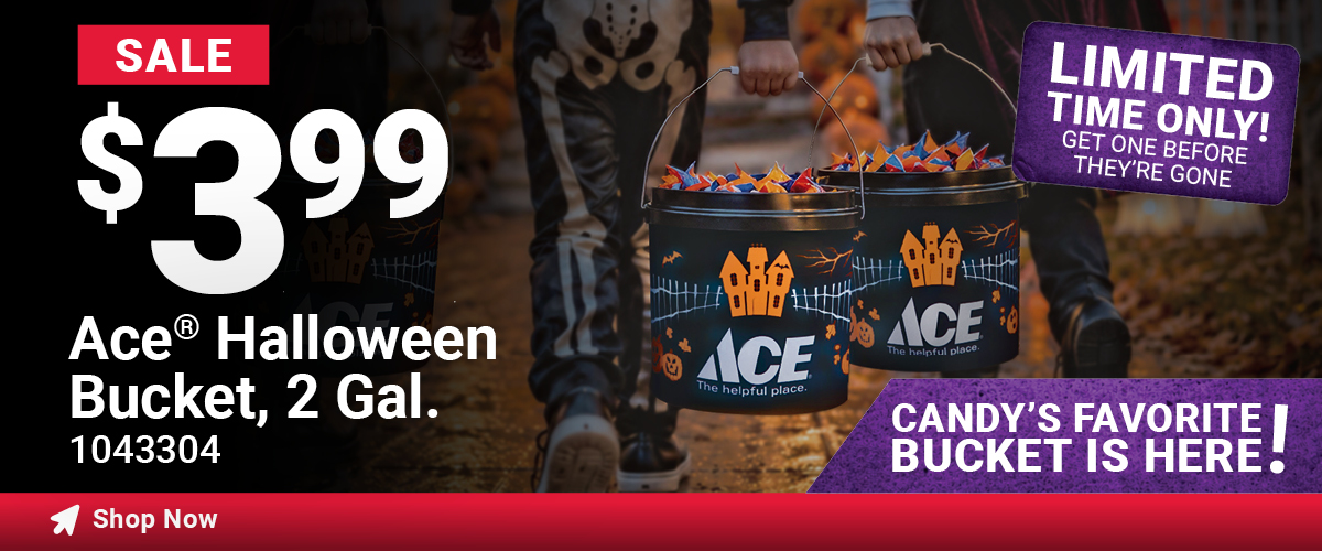 Oct. Ace Halloween Bucket