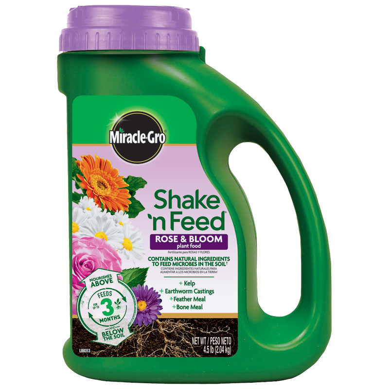 Miracle-Gro® Shake 'n Feed® Rose & Bloom Plant Food, 4.5 Lb.