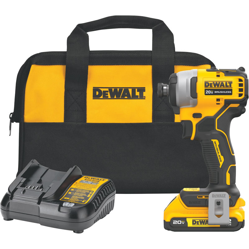DEWALT® ATOMIC™ 20V MAX Brushless Impact Driver Kit