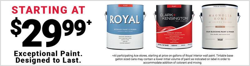 Royal® Flat Tint Base Ultra White Base Interior Paint, 1 Gal.