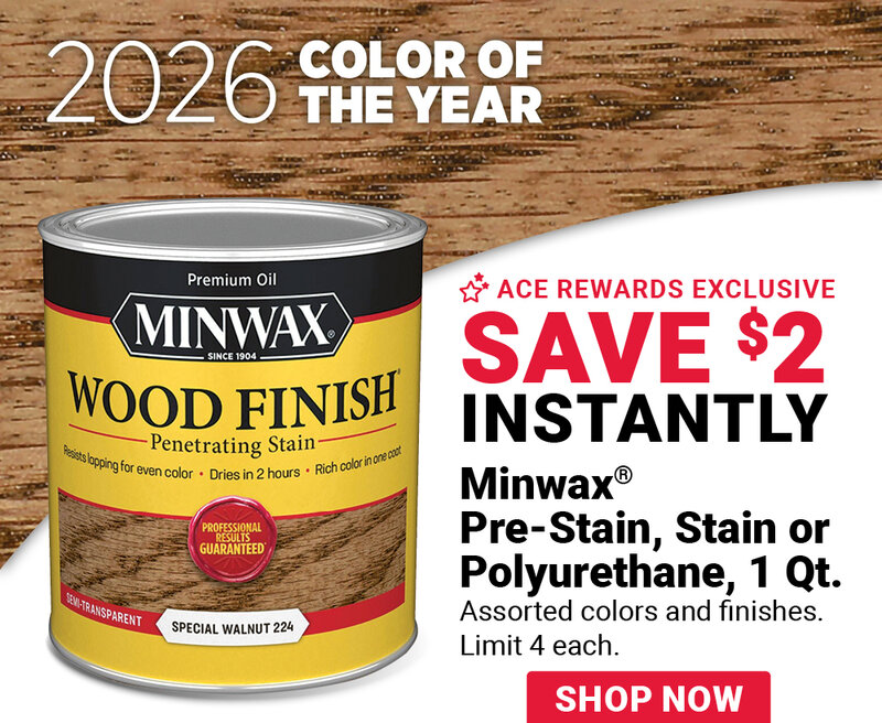 Minwax® Pre-Stain, Stain or Polyurethane, 1 Qt.